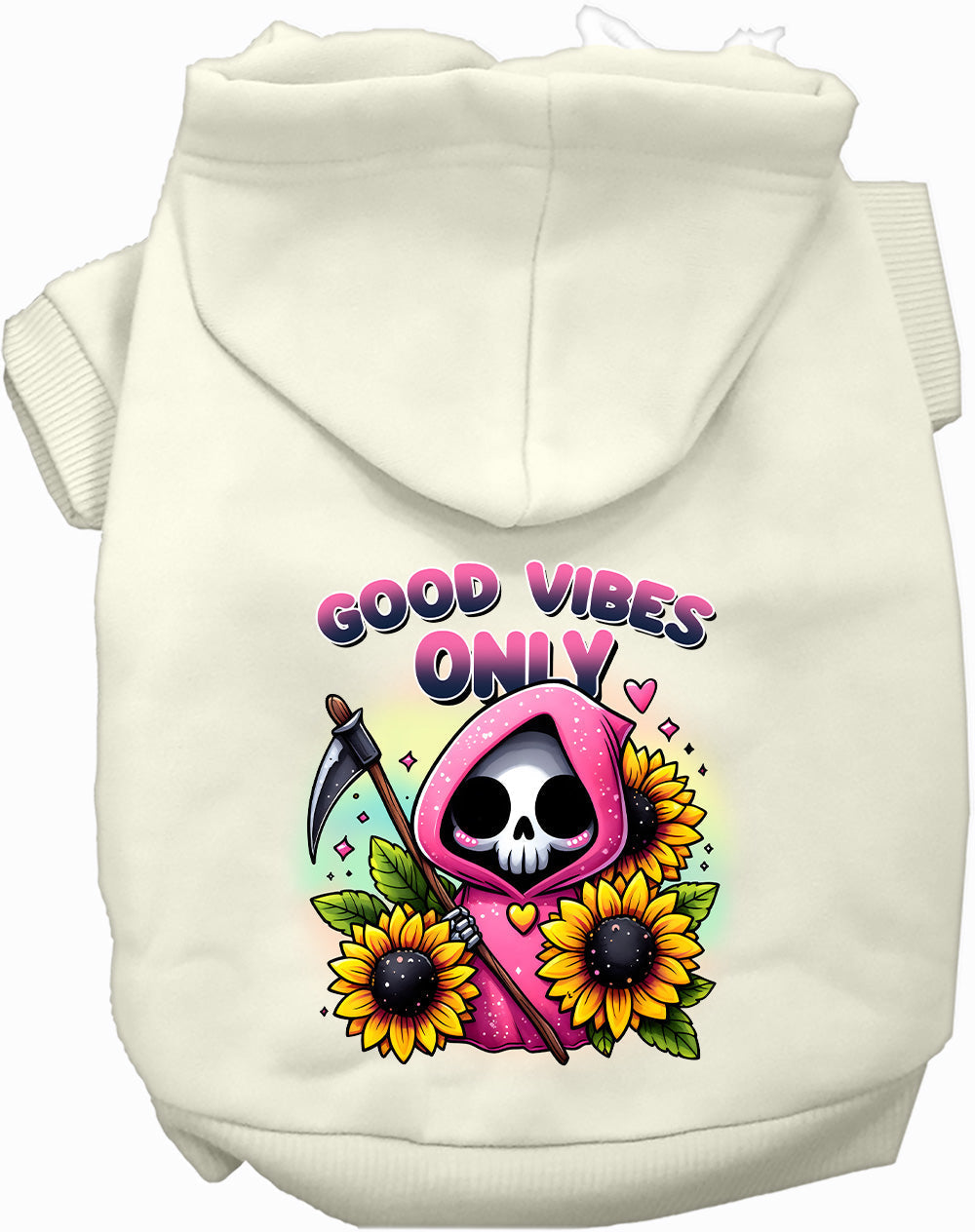 Dog Hoodie Sun Flowers and Scythes for Festive Flair Wear - gallery image 7