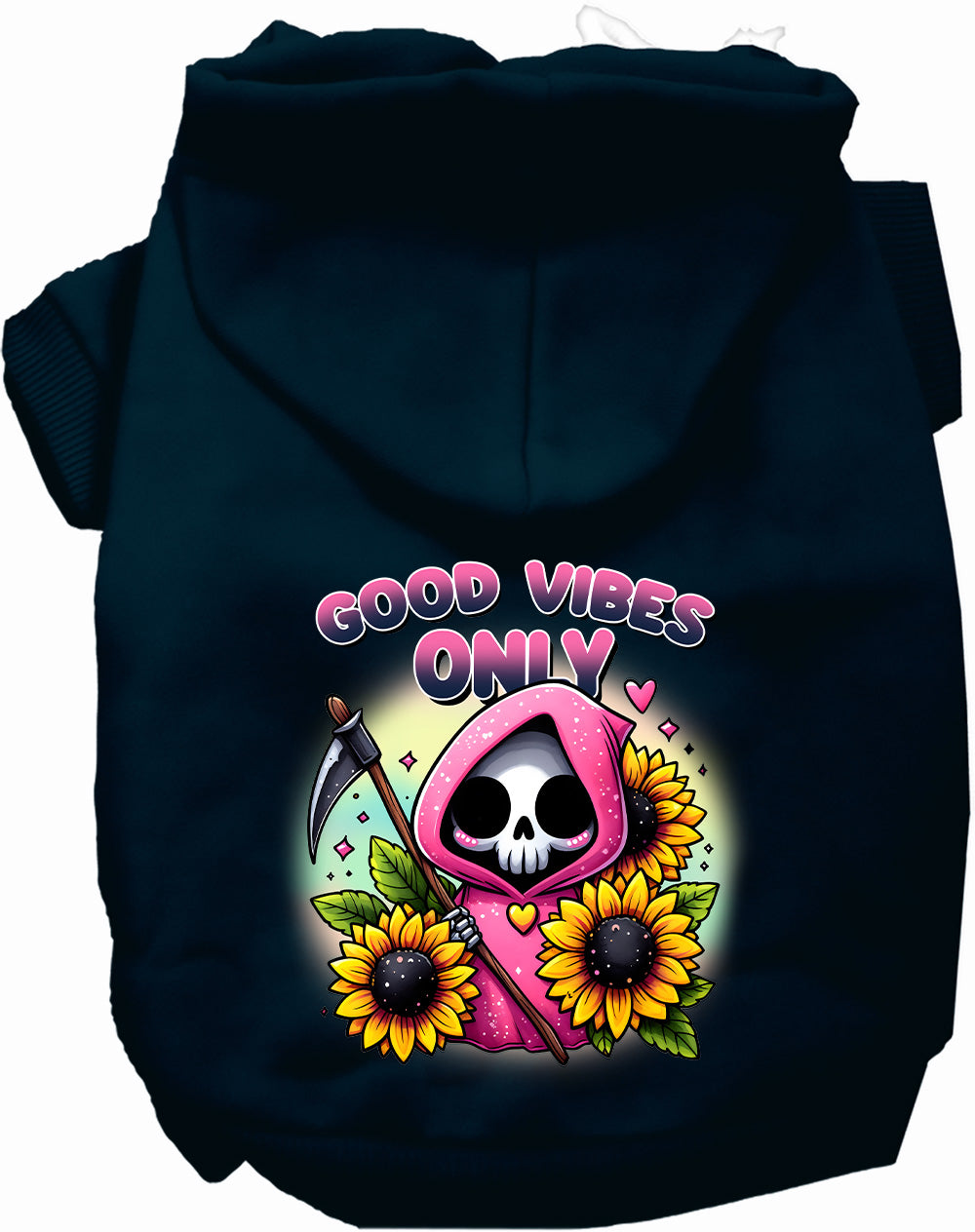 Dog Hoodie Sun Flowers and Scythes for Festive Flair Wear - gallery image 10