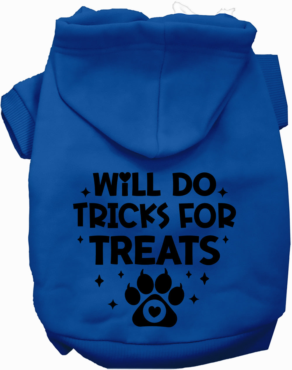 Dog Hoodie Will Do Tricks for Treats for Festive Fun for - close up view