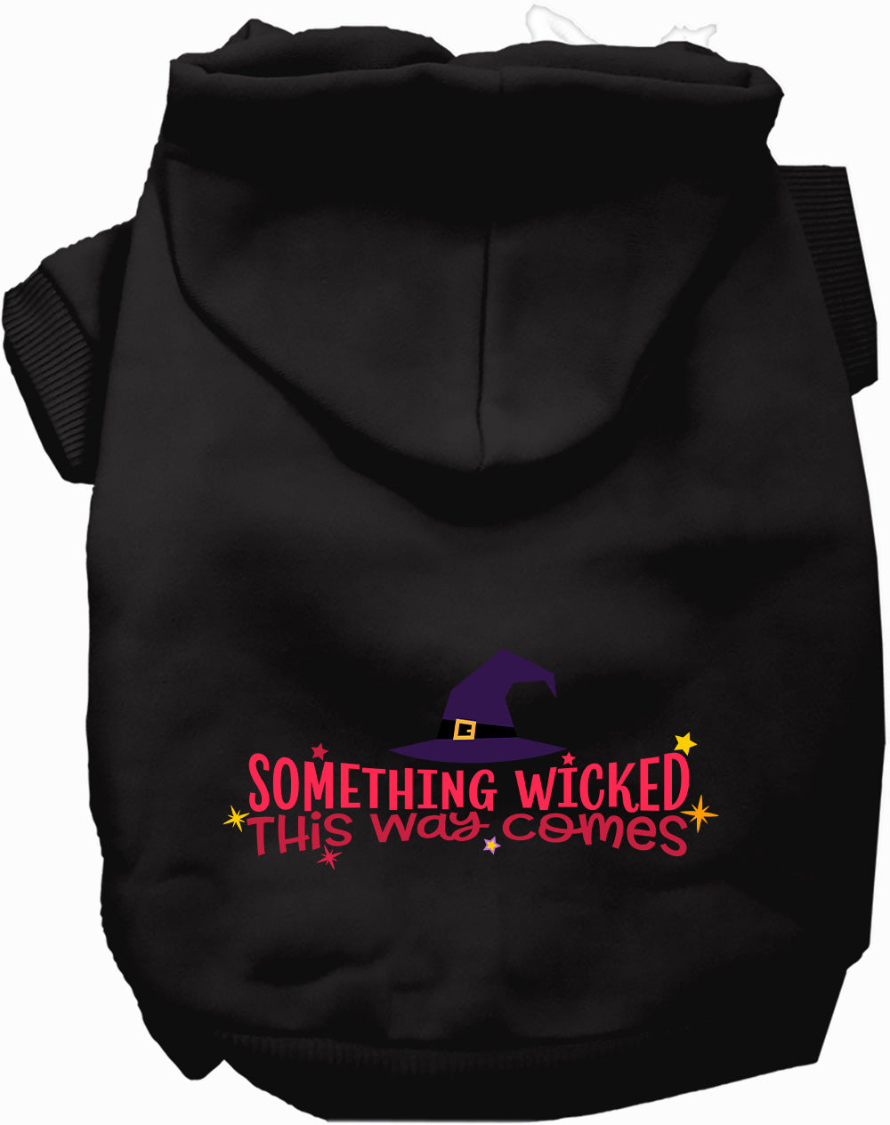 Dog Hoodie Something Wicked Halloween for Festive Comfort - lifestyle view