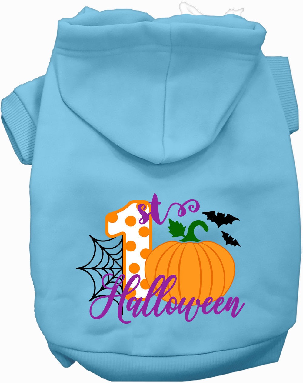 Dog Hoodie My First Halloween for Festive Pet Memory Wear - lifestyle view