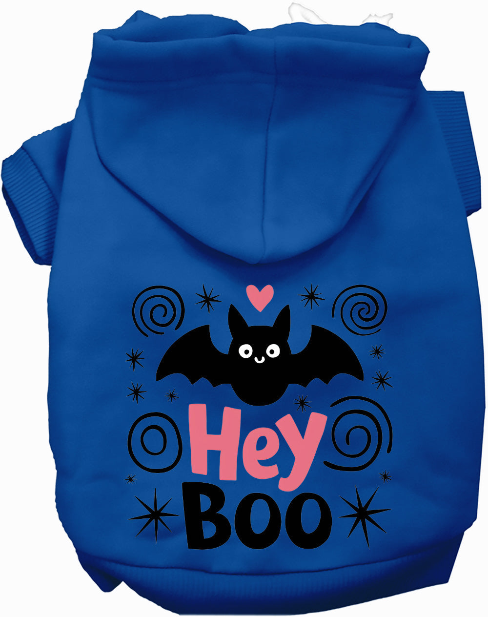 Dog Hoodie Hey Boo Halloween for Festive Pet Spirit Wear for - lifestyle view
