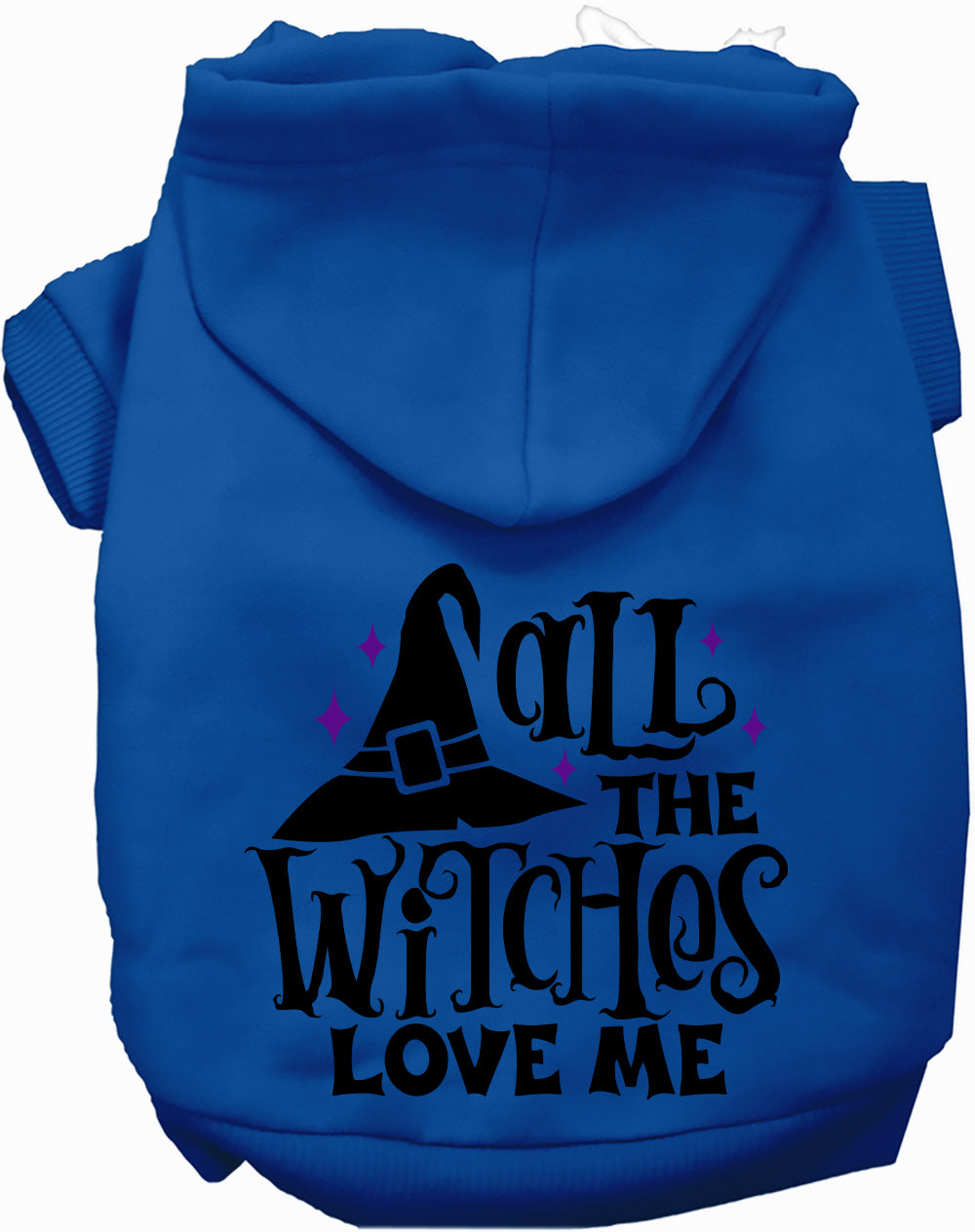 Dog Hoodie All the Witches Love Me for Festive Spirit for - lifestyle view