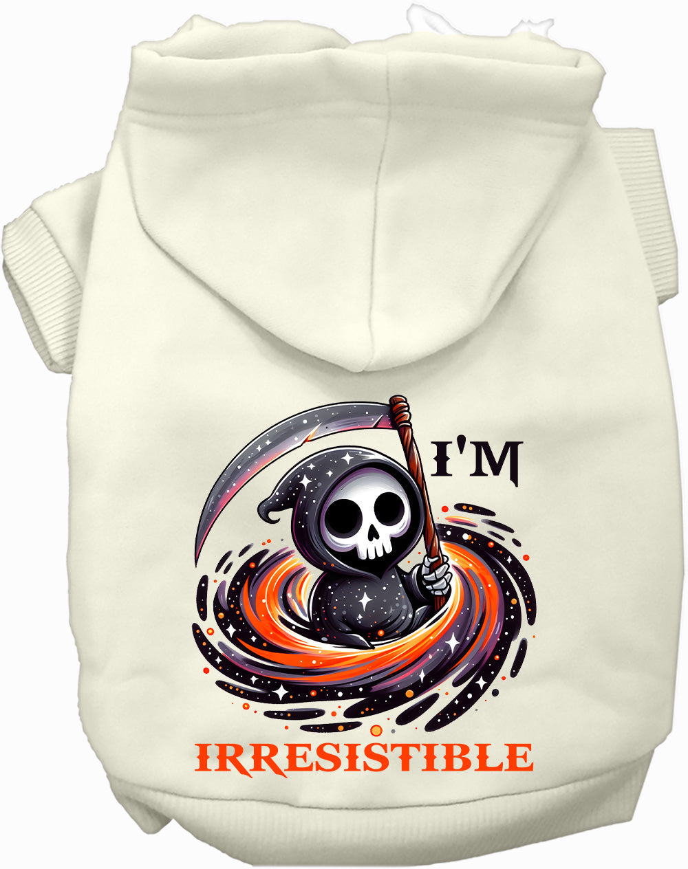 Dog Hoodie Irresistible Death for Trendy Festive Style Pet - main product image