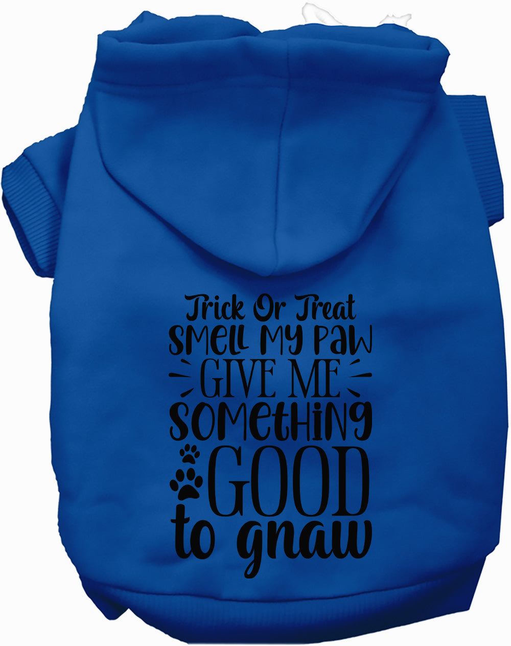 Dog Hoodie Good to Gnaw Halloween for Festive Spirit Wear - close up view
