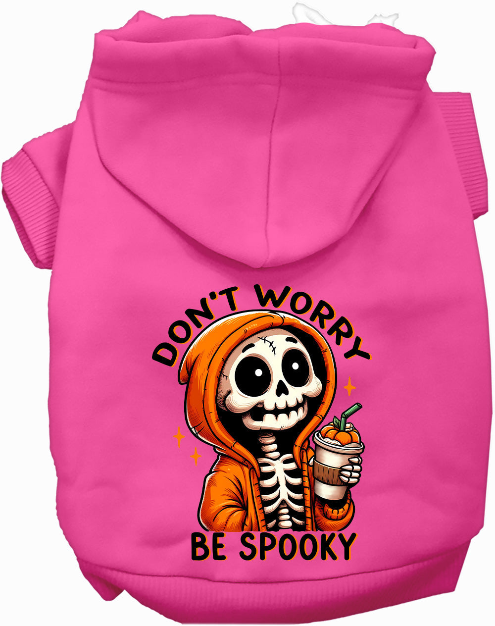 Dog Hoodie Dont Worry Be Spooky Halloween Festive Style for - gallery image 5