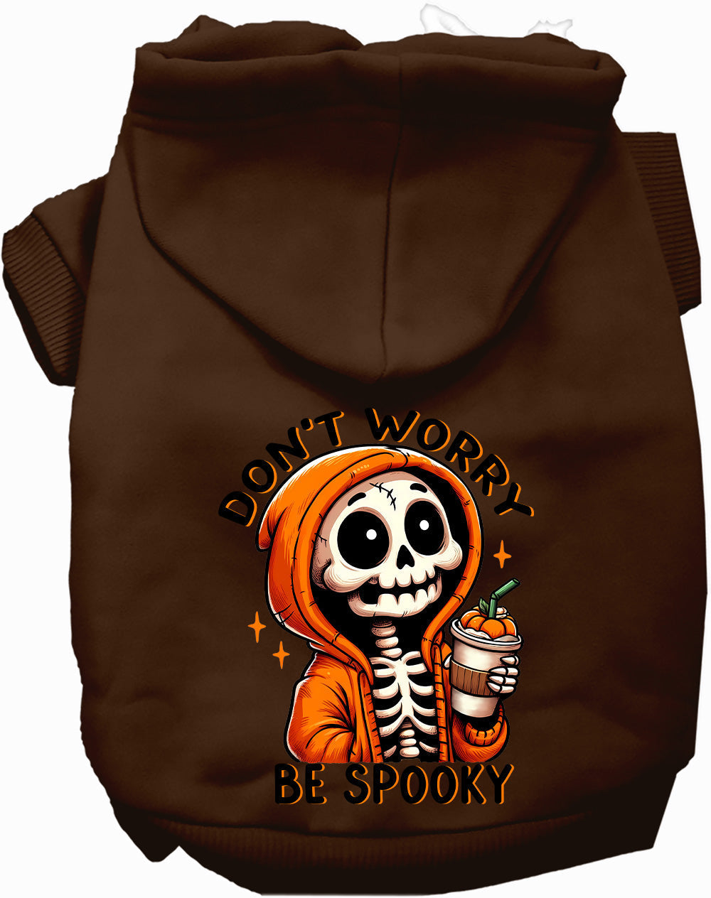 Dog Hoodie Dont Worry Be Spooky Halloween Festive Style for - gallery image 6