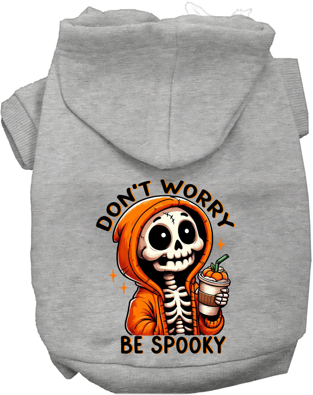 Dog Hoodie Dont Worry Be Spooky Halloween Festive Style for - gallery image 8