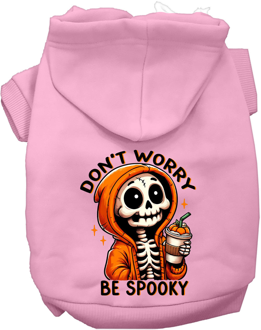 Dog Hoodie Dont Worry Be Spooky Halloween Festive Style for - gallery image 9