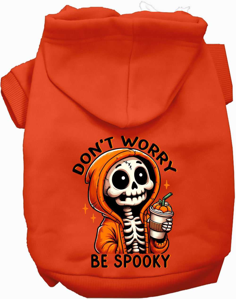 Dog Hoodie Dont Worry Be Spooky Halloween Festive Style for - main product image