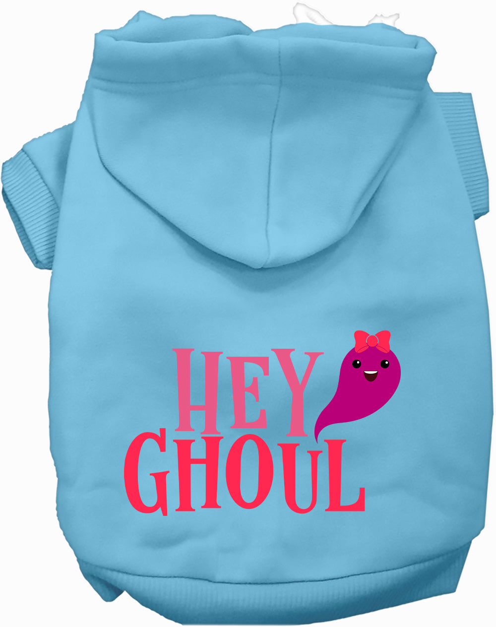 Dog Hoodie Hey Ghoul for Trendy and Festive Pet Comfort for - lifestyle view