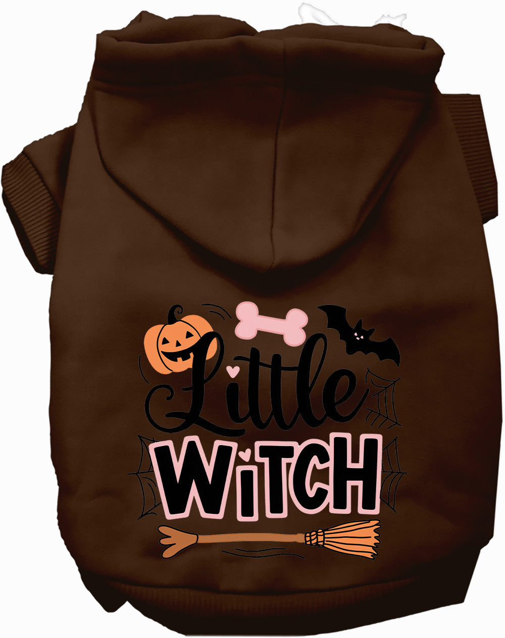 Dog Hoodie Little Witch for Festive Halloween Pet Style - lifestyle view