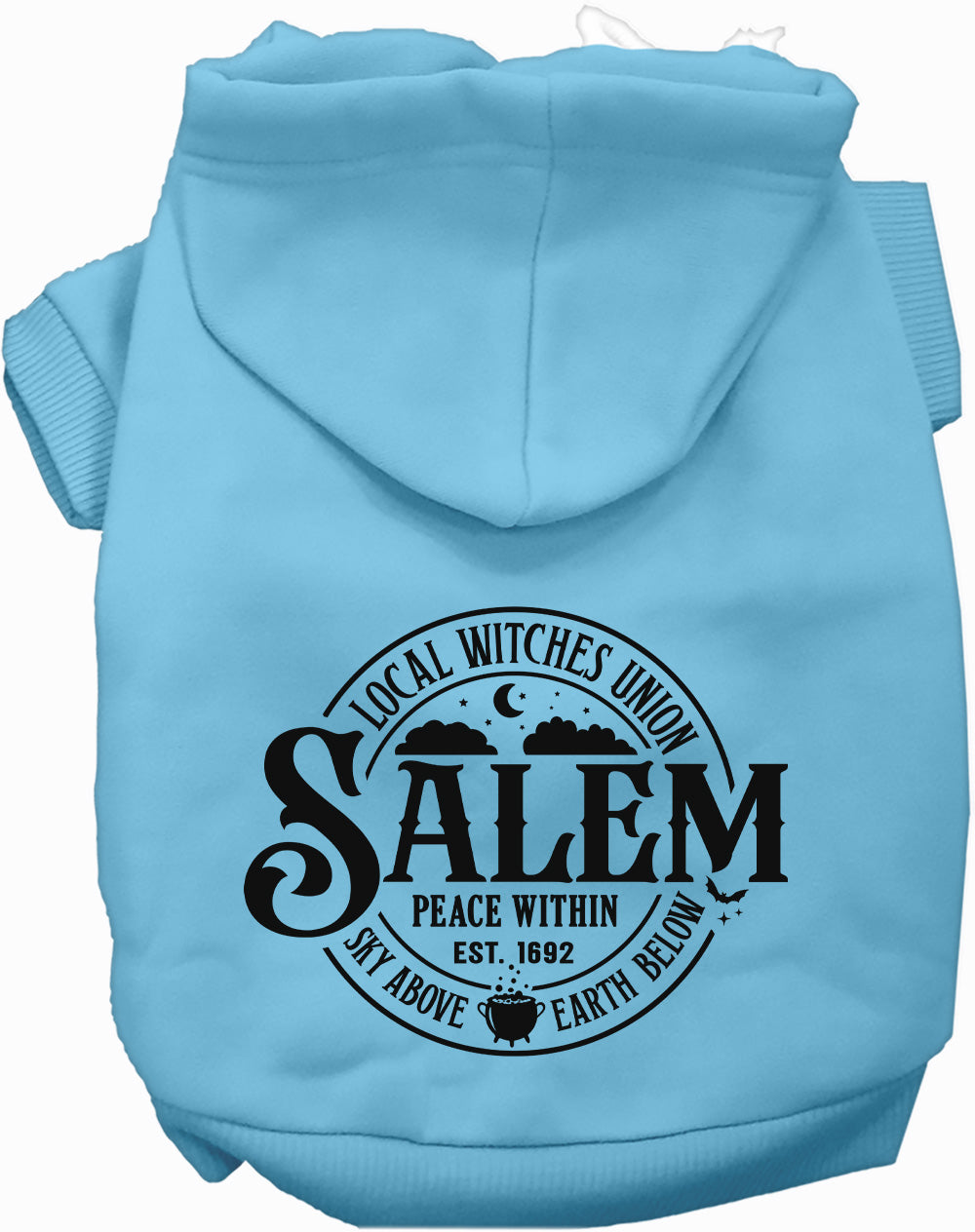 Dog Hoodie Salem Witches Union for Festive Halloween Pet - gallery image 6