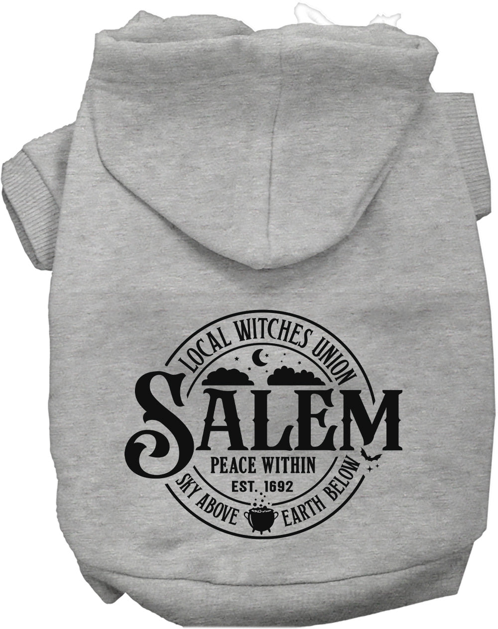 Dog Hoodie Salem Witches Union for Festive Halloween Pet - gallery image 5