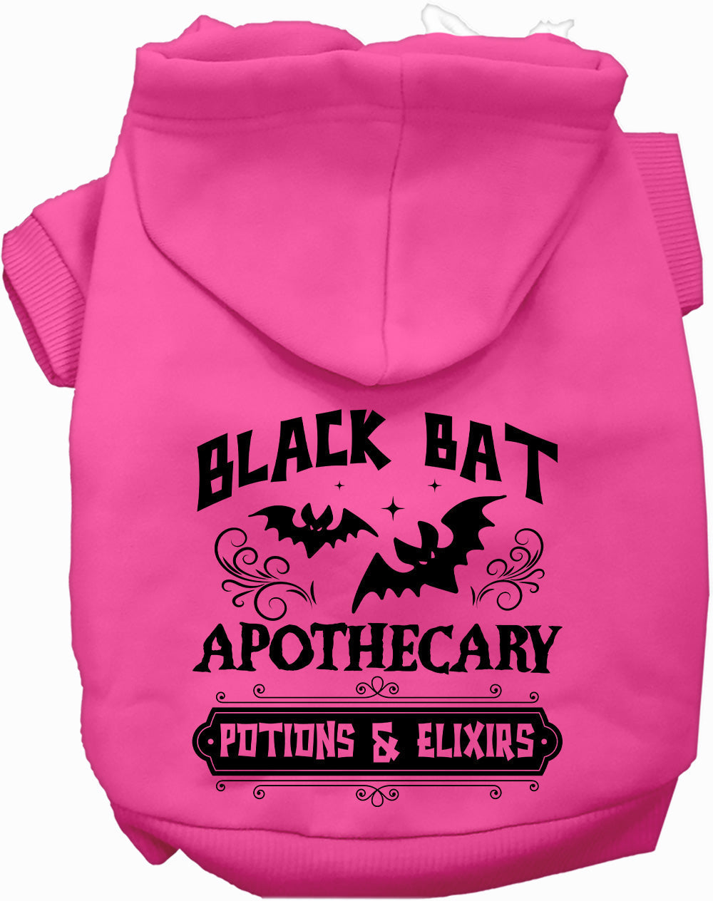 Dog Hoodie Potion Bottle Costume for Festive Halloween Pet - close up view