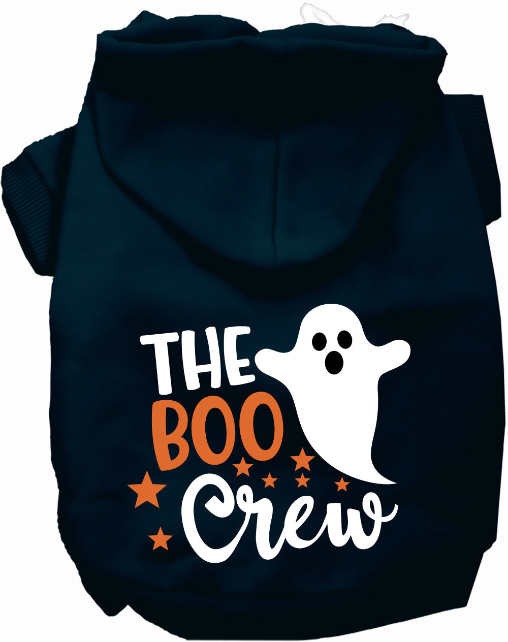 Dog Hoodie The Boo Crew for Festive Halloween Pet Style - main product image