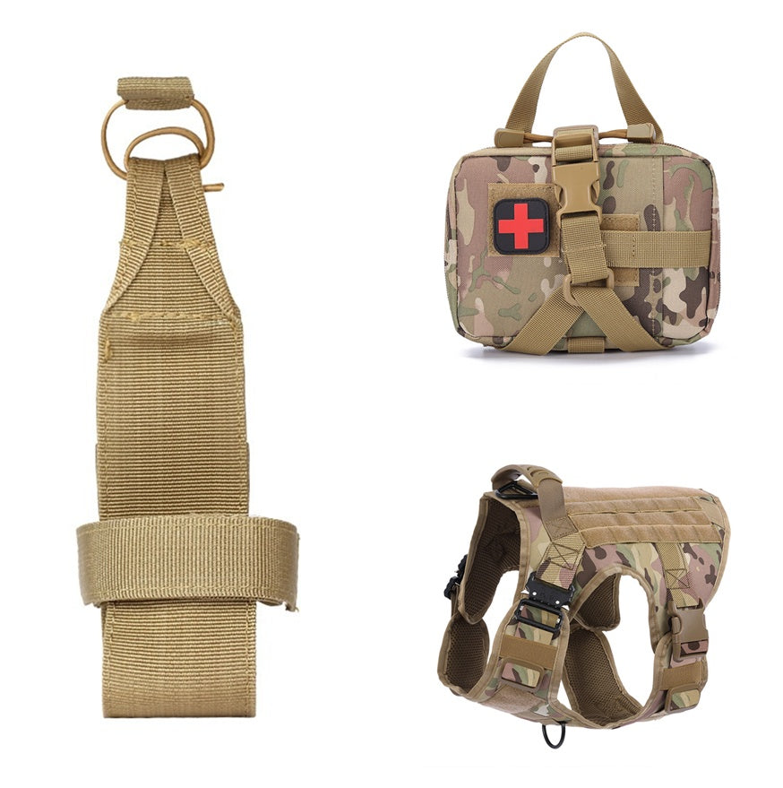 Tactical Dog Clothes Quick Disassembly Dog Vest Outdoor Pet