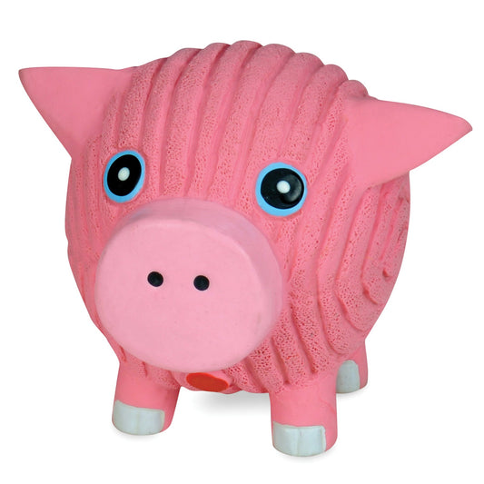Dog Toy Hamlet Pig Ruff-Tex Latex Ball Toy Large for Comfort main product image for dogs and cats