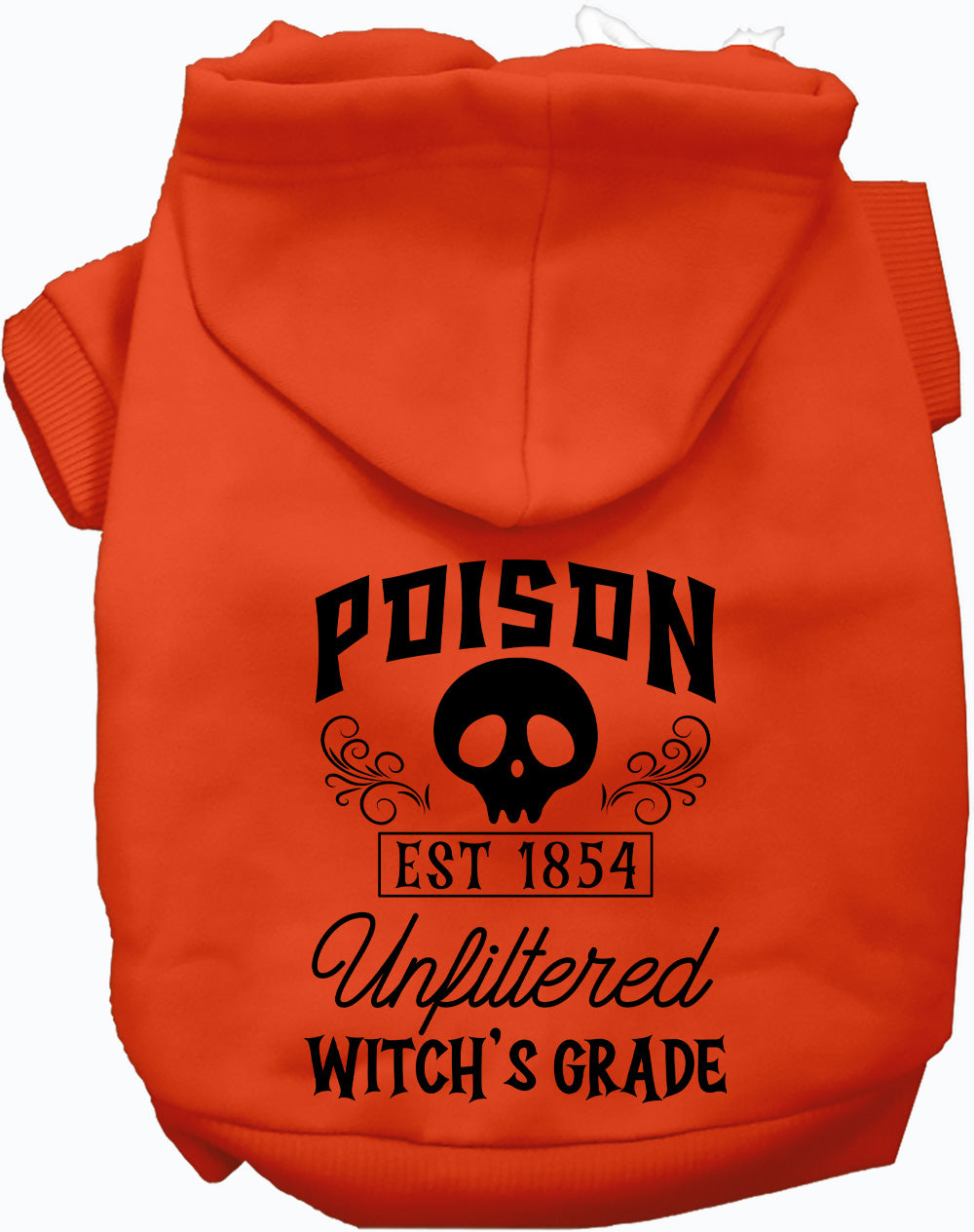 Dog Hoodie Poison Bottle Costume for Festive Halloween Pet - main product image