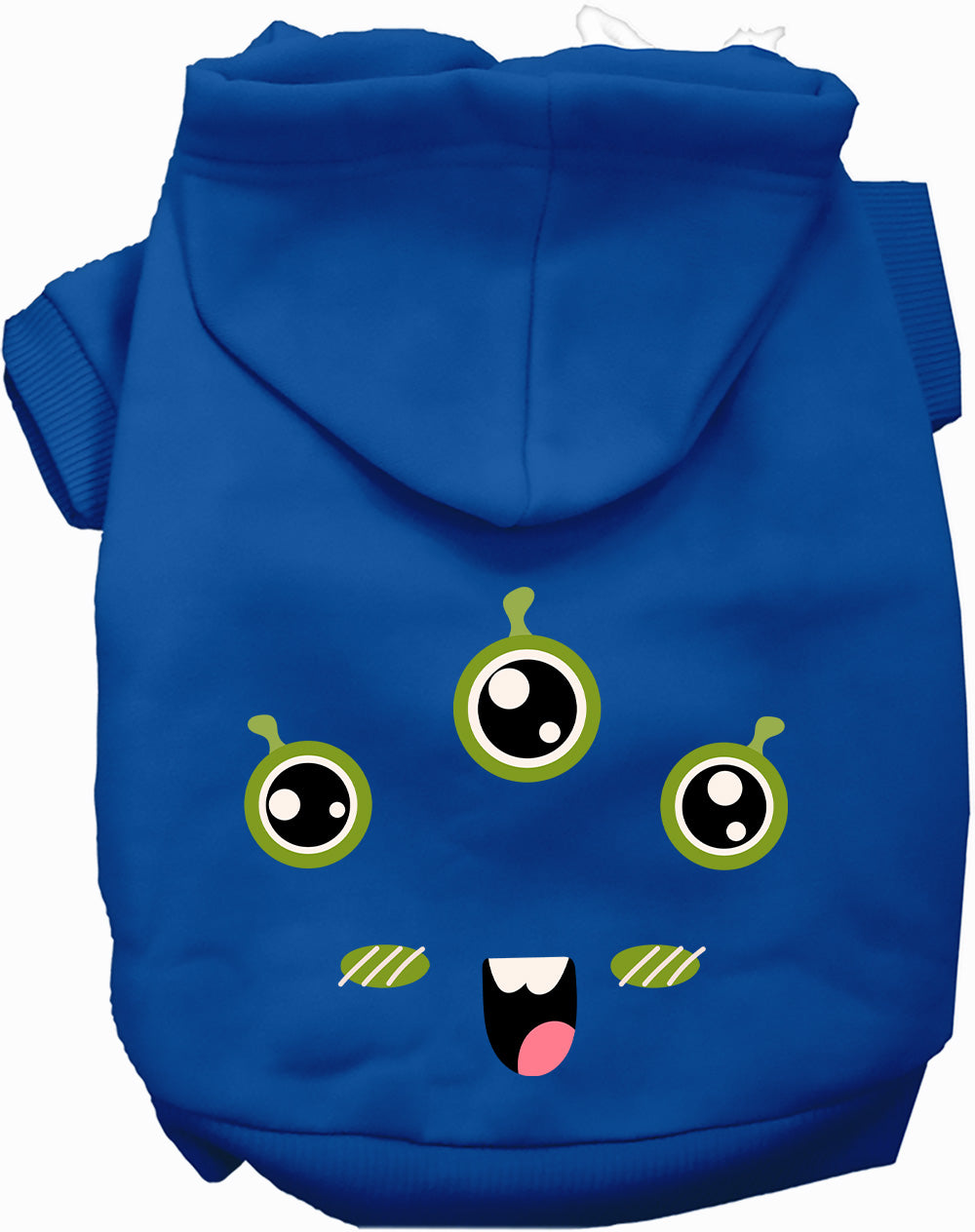 Dog Hoodie Trifanie Monster Halloween Costume for Festive - close up view