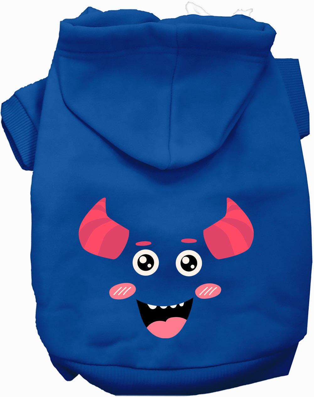Dog Hoodie Mischiefmauve Monster Halloween Costume for - close up view