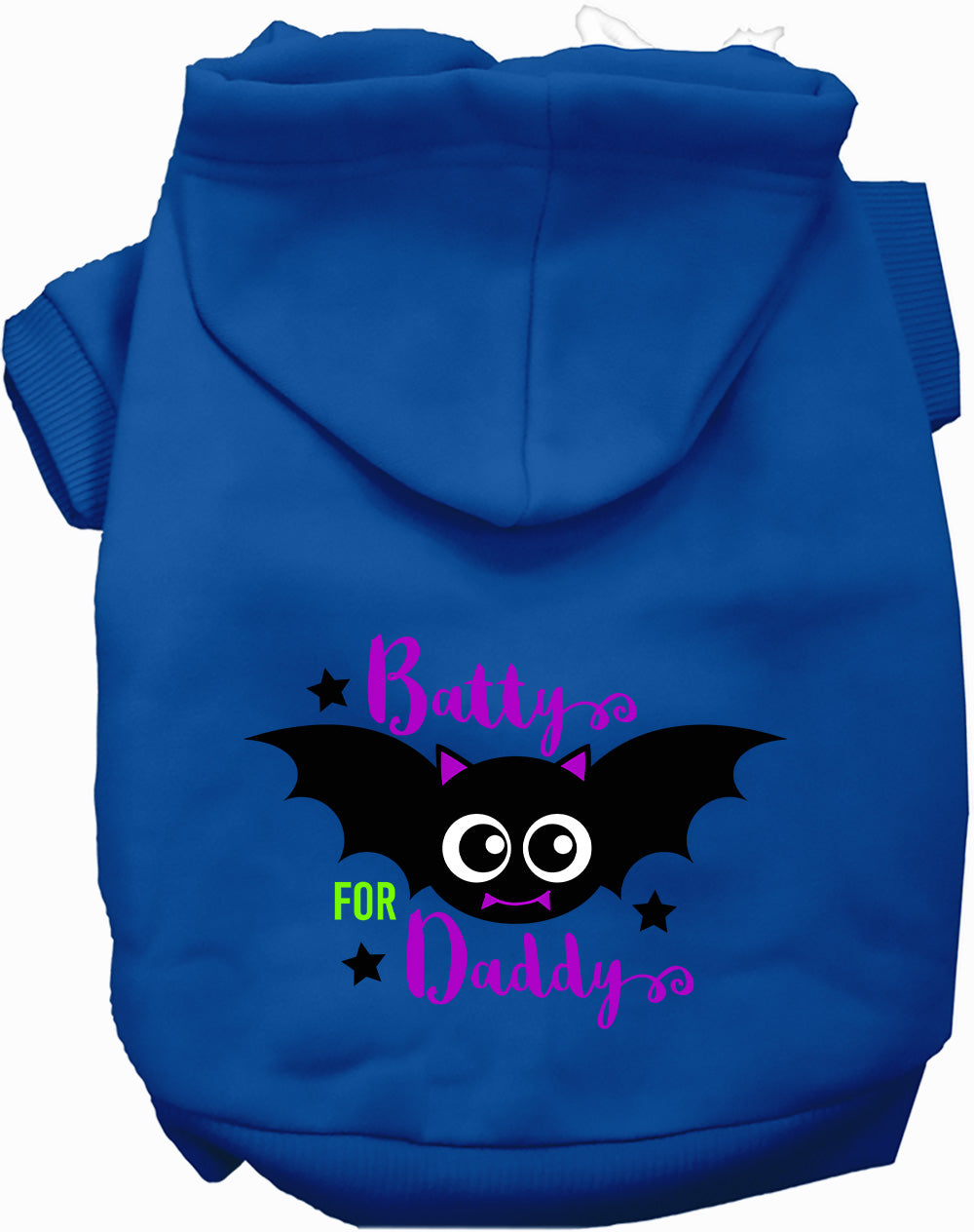 Dog Hoodie Batty for Daddy for Festive Halloween Pet Style - lifestyle view