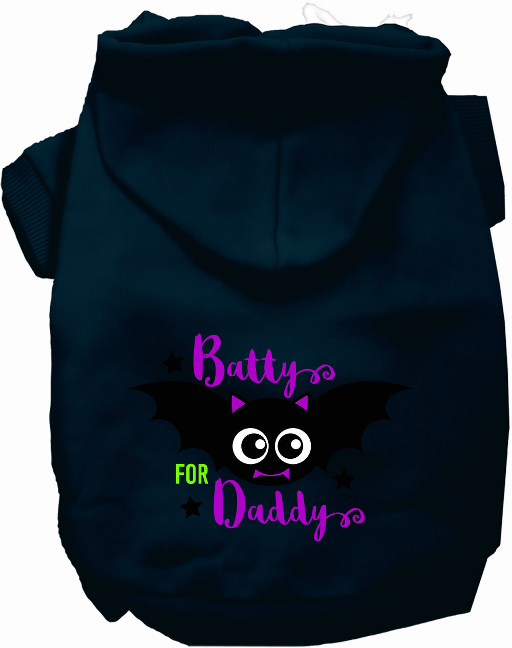 Dog Hoodie Batty for Daddy for Festive Halloween Pet Style - gallery image 9
