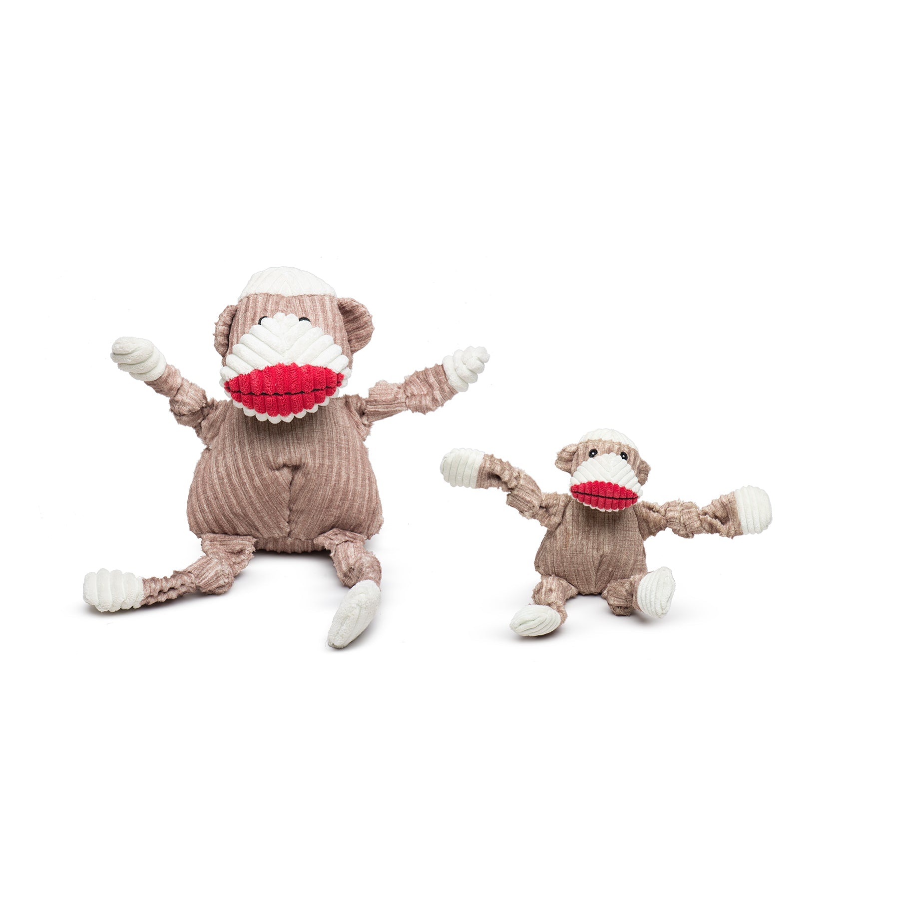 Dog Toy Stuey Sock Monkey Knottie Plush Toy for Daily Use main product image for dogs and cats