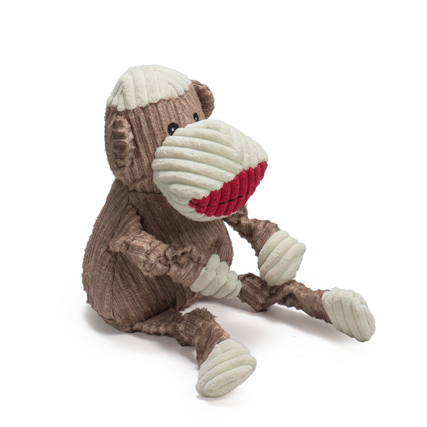 Dog Toy Stuey Sock Monkey Knottie Plush Toy for Daily Use main product image for dogs and cats