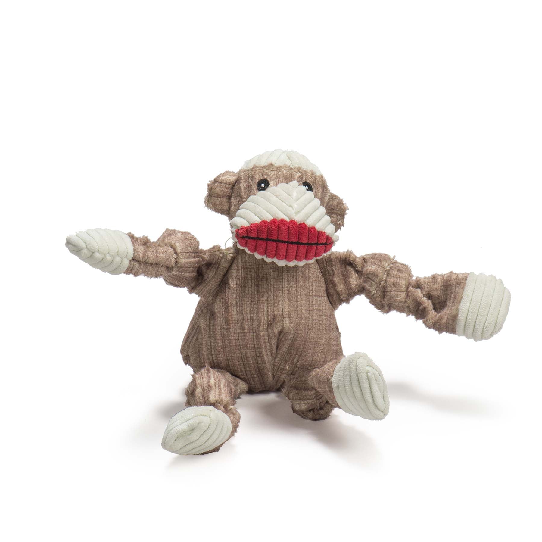 Dog Toy Stuey Sock Monkey Knottie Plush Toy for Daily Use main product image for dogs and cats