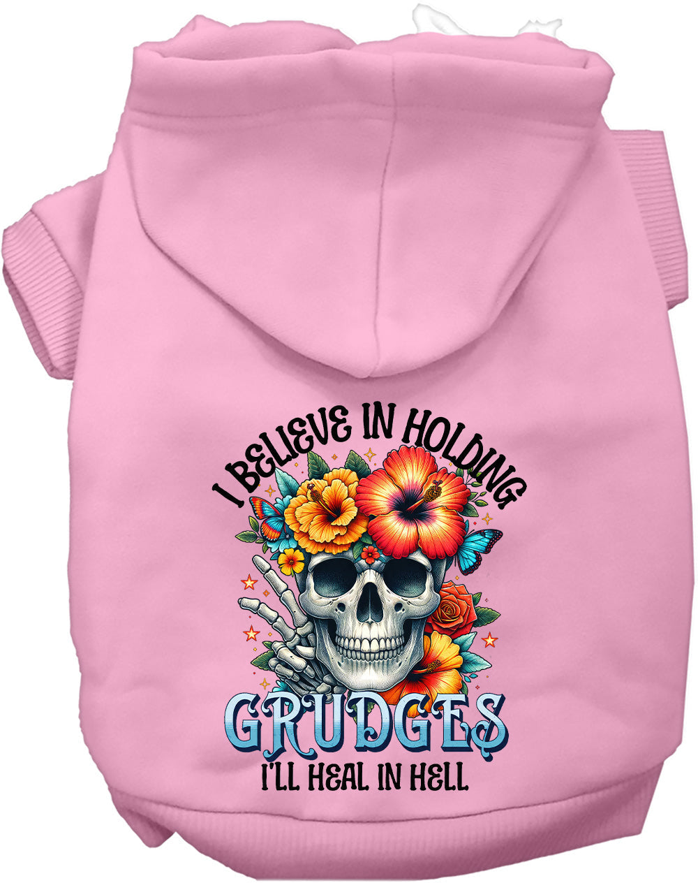 Dog Hoodie Grudges Skull for Festive Halloween Pet Style - gallery image 8