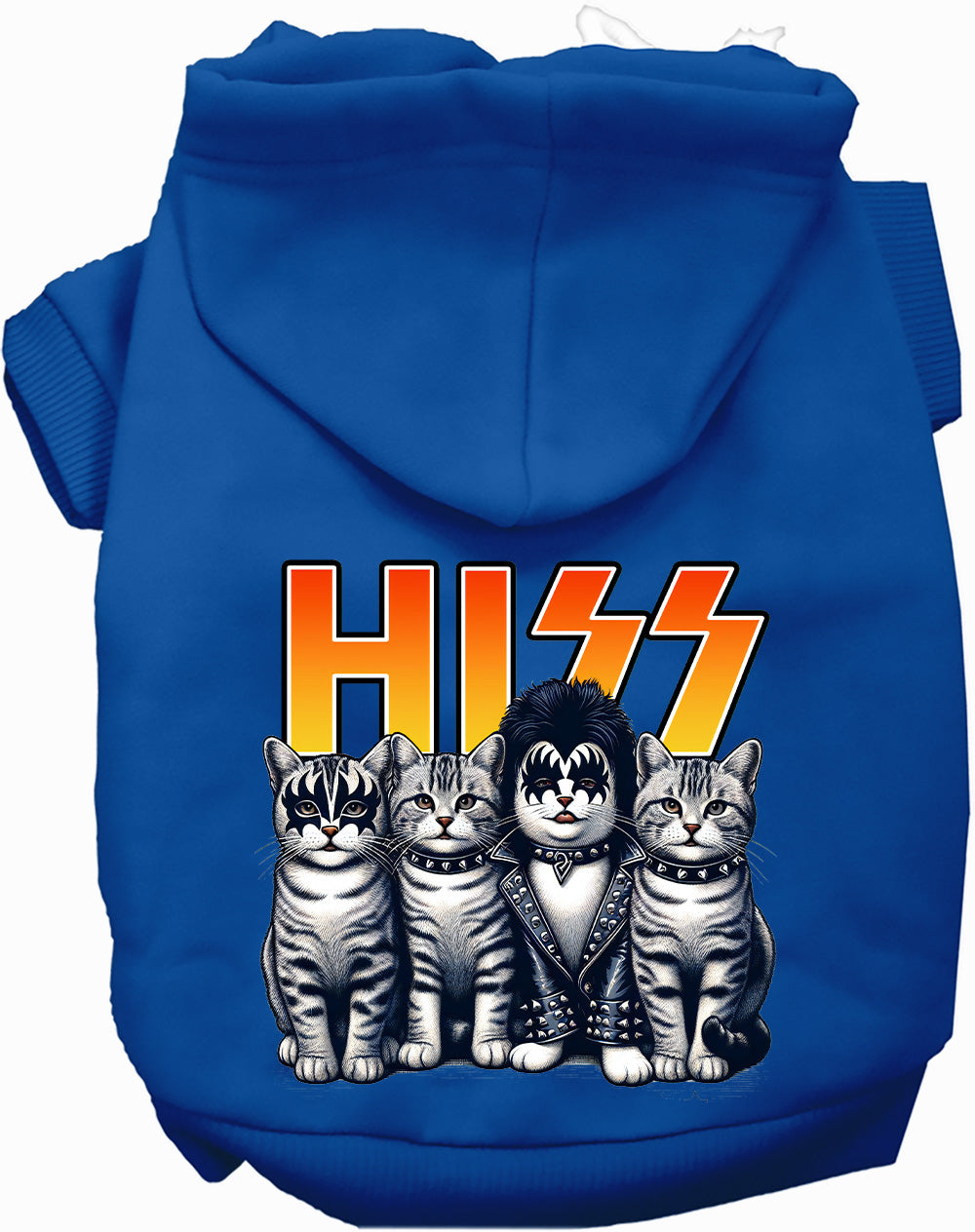 Dog Hoodie Hiss Kitties Parody for Everyday Pet Style and - lifestyle view