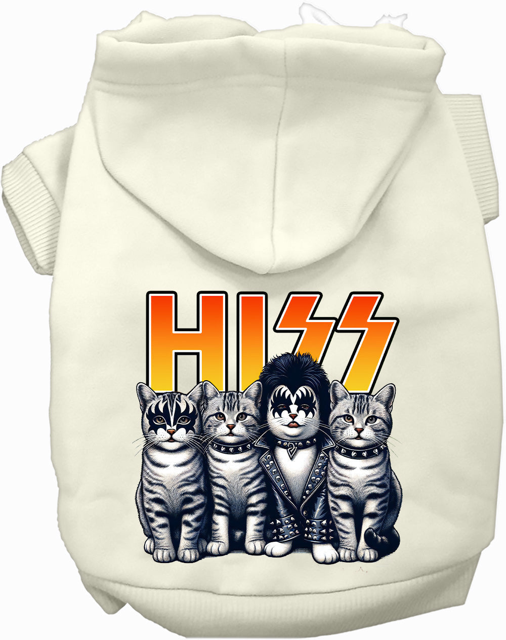 Dog Hoodie Hiss Kitties Parody for Everyday Pet Style and - gallery image 5