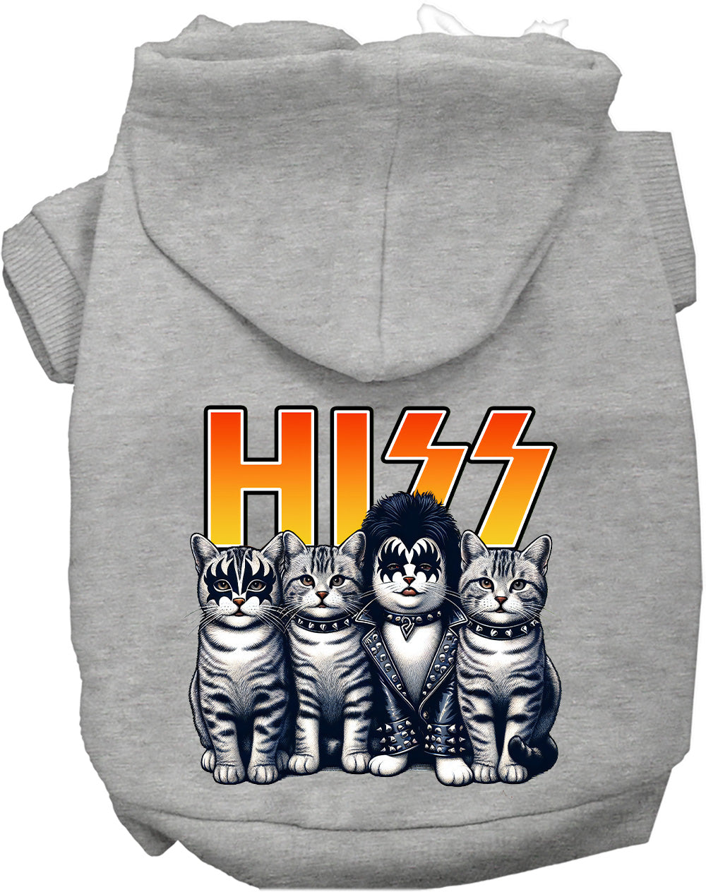 Dog Hoodie Hiss Kitties Parody for Everyday Pet Style and - gallery image 6
