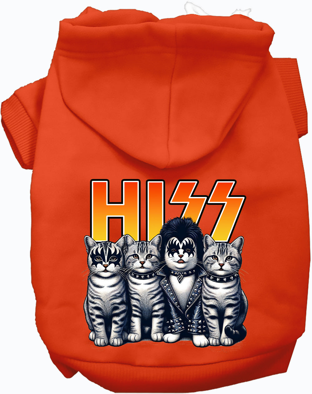 Dog Hoodie Hiss Kitties Parody for Everyday Pet Style and - gallery image 9