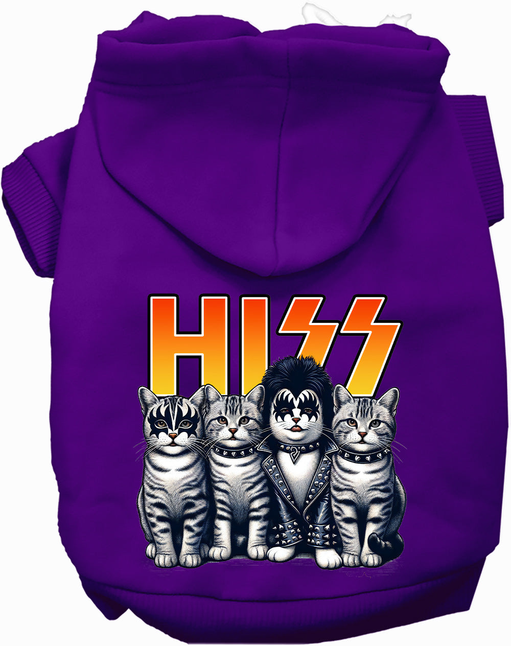 Dog Hoodie Hiss Kitties Parody for Everyday Pet Style and - gallery image 10