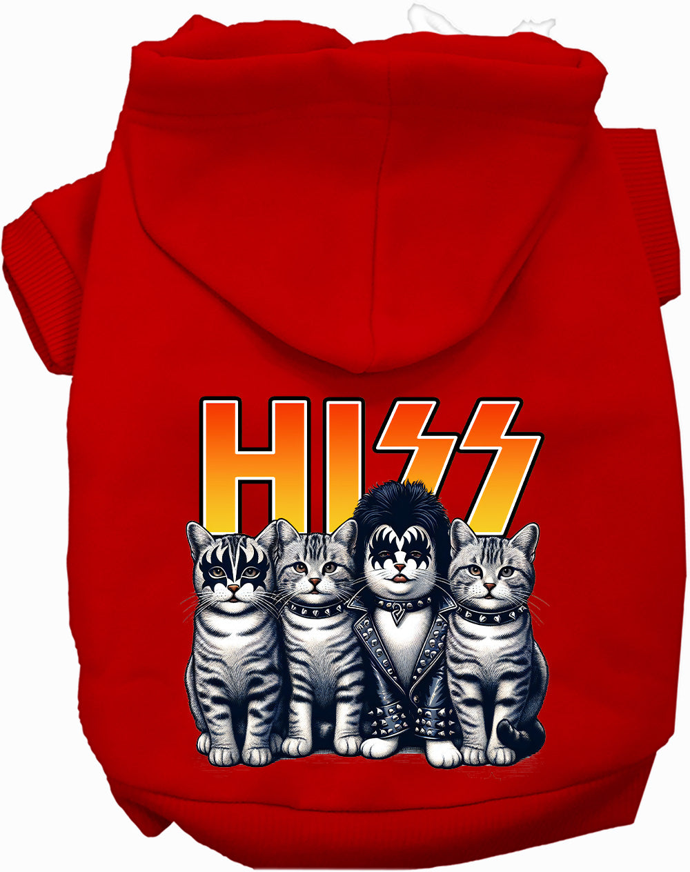 Dog Hoodie Hiss Kitties Parody for Everyday Pet Style and - gallery image 11