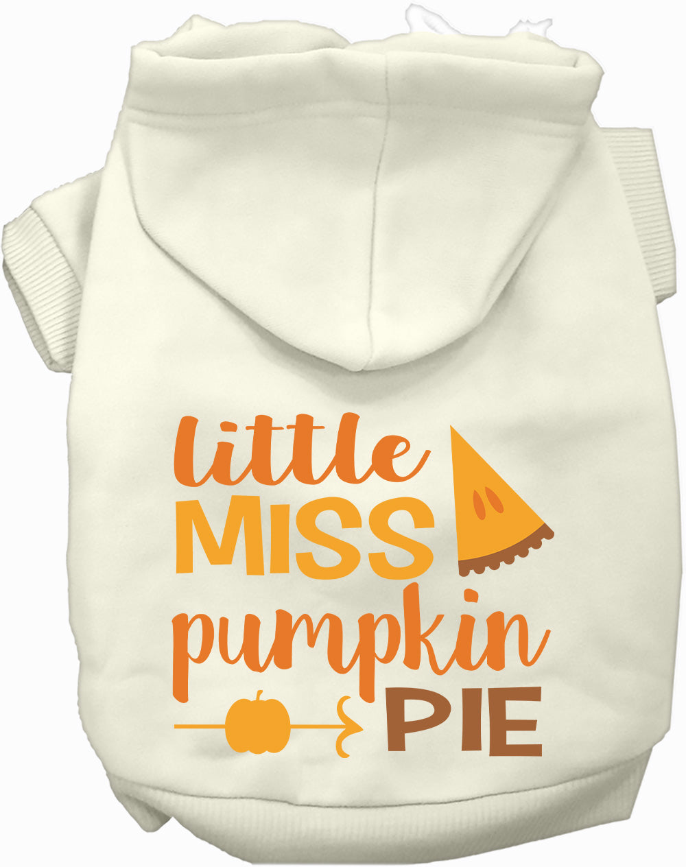Dog Hoodie Little Miss Pumpkin Pie for Festive Halloween Pet - gallery image 5