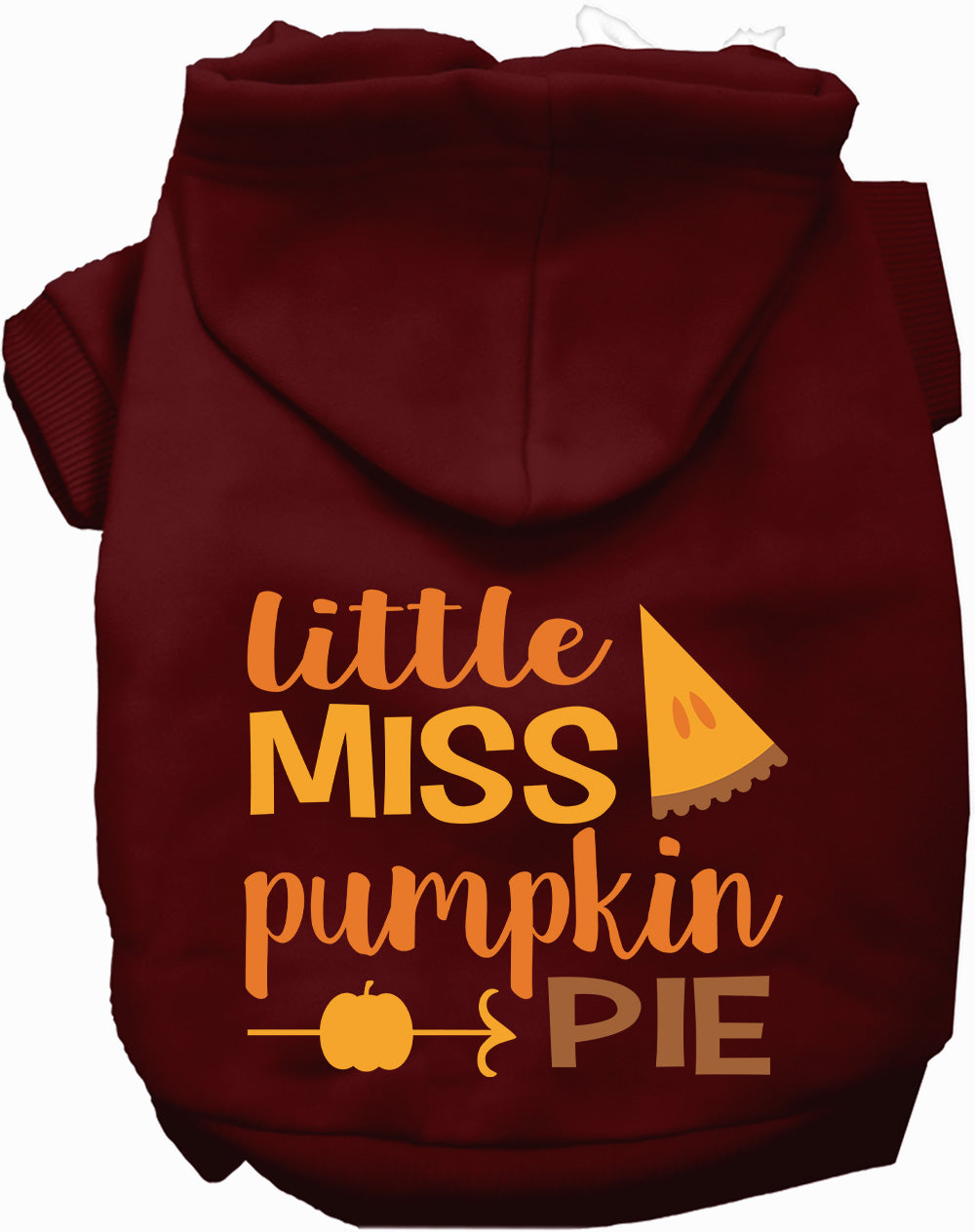 Dog Hoodie Little Miss Pumpkin Pie for Festive Halloween Pet - gallery image 8