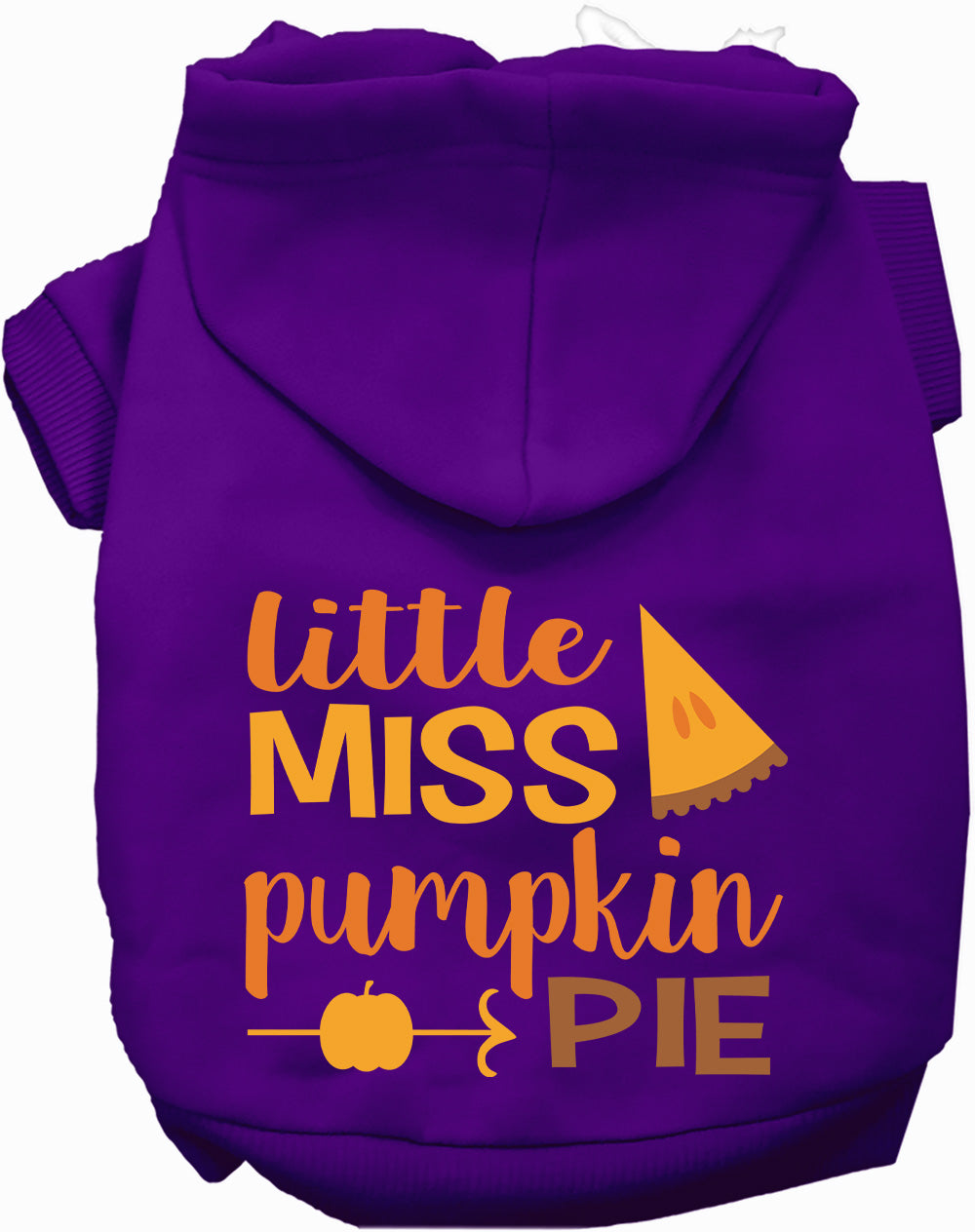 Dog Hoodie Little Miss Pumpkin Pie for Festive Halloween Pet - gallery image 10