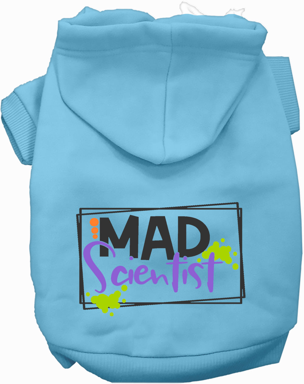 Dog Hoodie Mad Scientist Pet Costume for Festive Halloween - lifestyle view