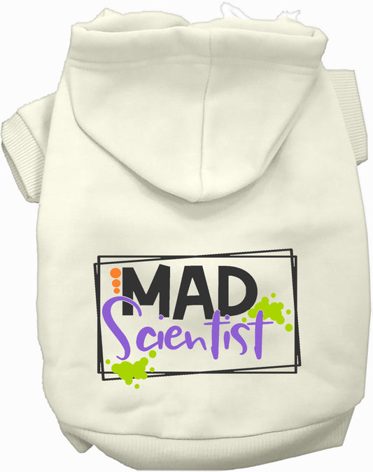 Dog Hoodie Mad Scientist Pet Costume for Festive Halloween - main product image