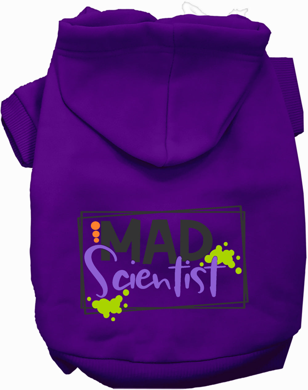Dog Hoodie Mad Scientist Pet Costume for Festive Halloween - gallery image 6