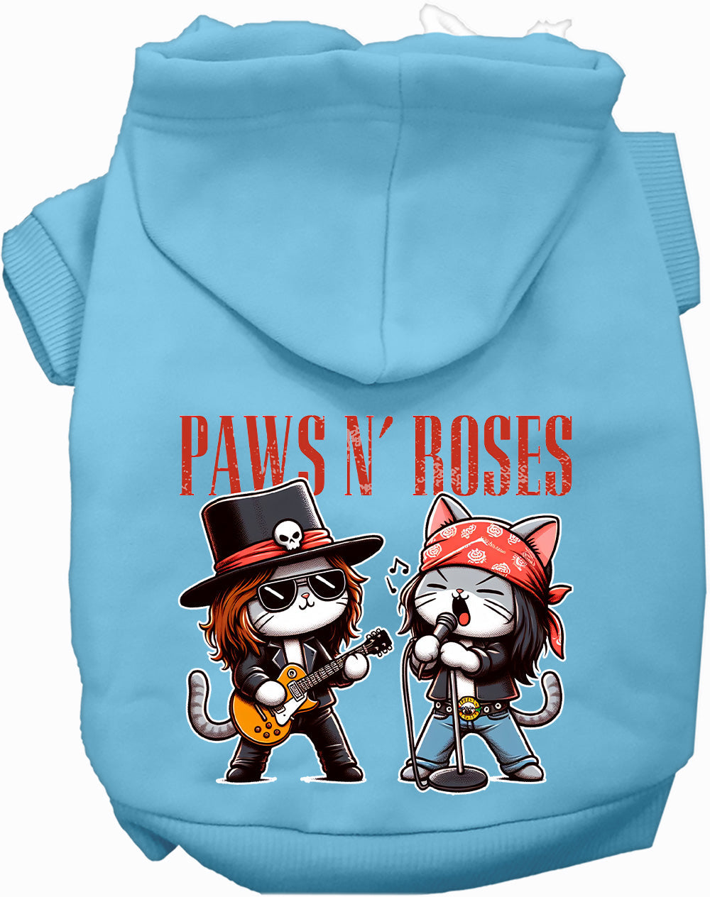 Dog Hoodie Paws Roses for Everyday Pet Style and Comfort - lifestyle view