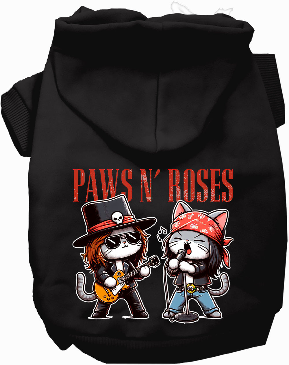 Dog Hoodie Paws Roses for Everyday Pet Style and Comfort - main product image