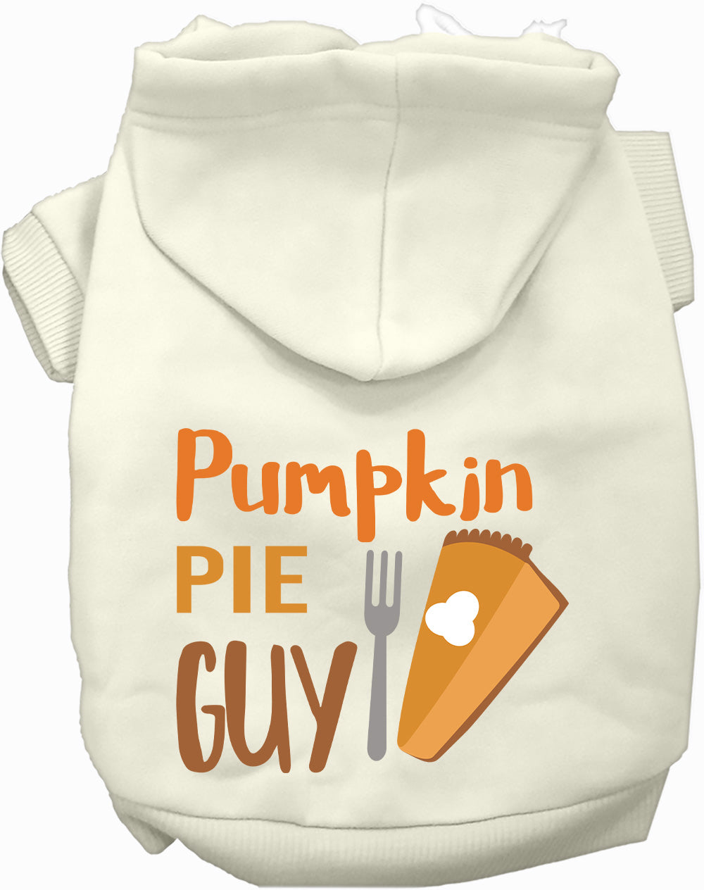 Dog Hoodie Pumpkin Pie Guy for Festive Halloween Pet Style - gallery image 6