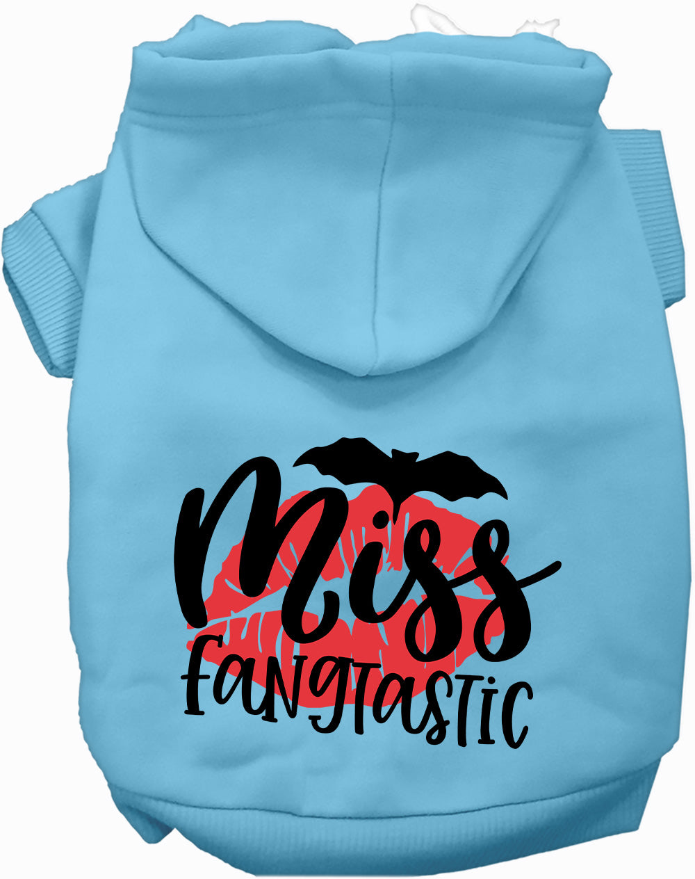Dog Hoodie Miss Fangtastic for Festive Halloween Pet Style - lifestyle view
