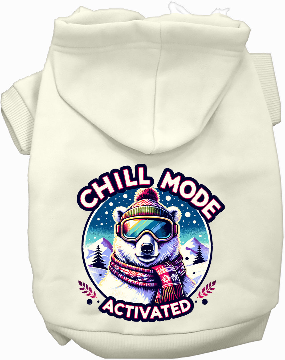 Dog Hoodie Chill Mode Activated Winter for Everyday Pet - gallery image 6