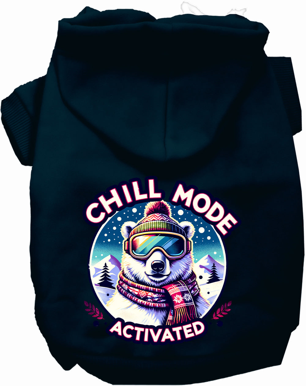 Dog Hoodie Chill Mode Activated Winter for Everyday Pet - main product image