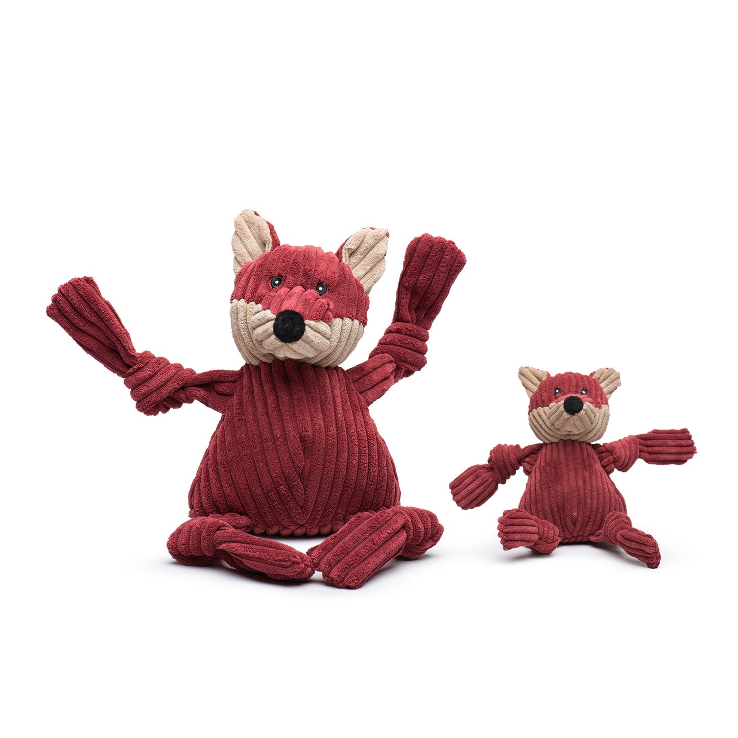 Dog Toy Sly Fox Knottie Plush Toy for Daily Use for Comfort main product image for dogs and cats